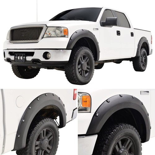 Fender flares 4pcs - matte, black